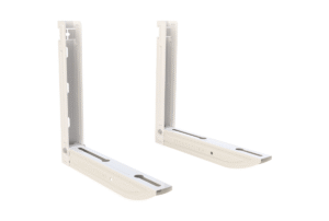 Wall brackets without crossbar